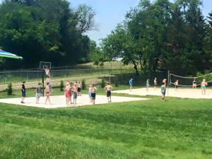 Great fun! Basketball Court and Sand Volleyball!   CLICK HERE TO JOIN US!